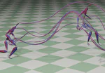 Neural Motion Compression with Frequency-adaptive Fourier Feature Network