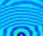 A Multigrid-Based Shifted-Laplacian Preconditioner for a Fourth-Order Helmholtz Discretization