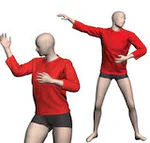 Sensitivity-optimized Rigging for Example-based Real-time Clothing Synthesis