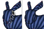 Fast Editing of Singularities in Field-Aligned Stripe Patterns